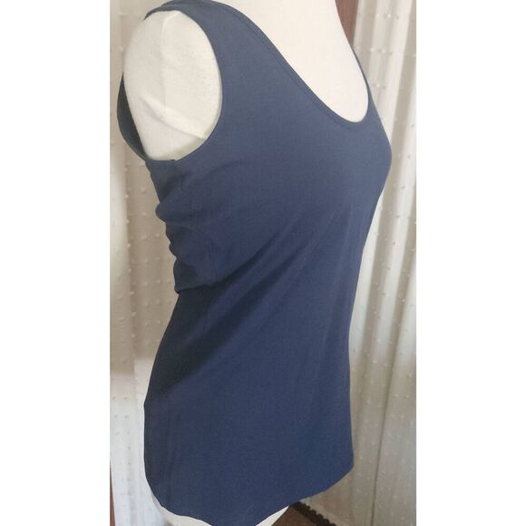 E14 Maurices Navy tank top - Picture 2 of 5